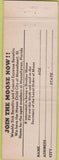 Matchbook Cover - Matchbook Cover Moose Lodge Muscatine IA