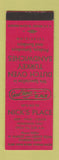 Matchbook Cover - Nick's Place Warren OH SAMPLE