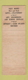 Matchbook Cover - Los Angeles CA City College