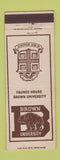 Matchbook Cover - Brown University