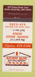 Matchbook Cover - Burlington Square Restaurant Burlington ON 30 Strike