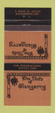 Matchbook Cover - Hub of Glengarry Alexandria ON 30 Strike