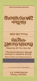 Matchbook Cover - Rhodes Smorgasbord Surfside Beach SC 30 Strike