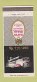 Matchbook Cover - Bayou Belle Sternwheeler Restaurant St Louis MO 30 Strike