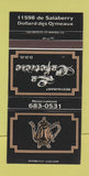 Matchbook Cover - Restaurant La Cafetiere Dolalrd des Ormeaux QC 30 Strike