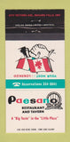 Matchbook Cover - Paesano Restaurant Niagara Falls ON 30 Strike