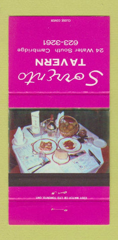 Matchbook Cover - Sorrento Tavern Cambridge ON 30 Strike