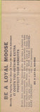 Matchbook Cover - Matchbook Cover Moose Lodge Virginia MN