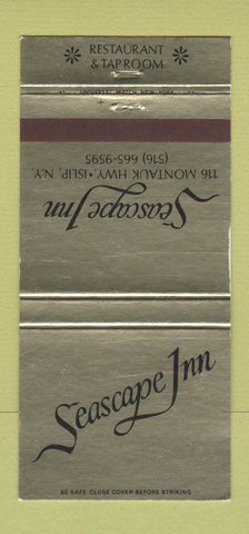 Matchbook Cover - Seascape Inn Restaurant Islip NY 30 Strike