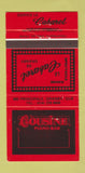 Matchbook Cover - Gousine Piano Bar Cabaret Granby QC 30 Strike