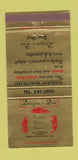 Matchbook Cover - Dragon's Den Chinese Food Brooklyn NY 30 Strike