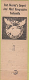 Matchbook Cover - Matchbook Cover Moose Lodge Fort Wayne IN