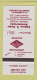 Matchbook Cover - Lisboa A Noite Restaurant Brampton ON 30 Strike