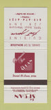 Matchbook Cover - Le Sedan Restaurant QC 30 Strike