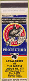 Matchbook Cover - Matchbook Cover Moose Lodge Lincoln NE