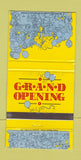 Matchbook Cover - Grand Opening Slam Restaurant Cleveland OH WEAR 30 Strike