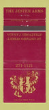 Matchbook Cover - The Jester Arms Stratford ON 30 Strike