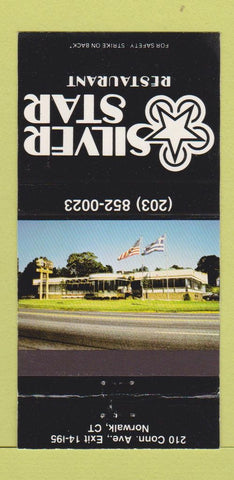 Matchbook Cover - Silver Star Restaurant Norwalk CT 30 Strike