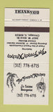 Matchbook Cover - The French Kitchen Chicago IL 30 Strike