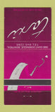 Matchbook Cover - Taxi Montreal QC 30 Strike