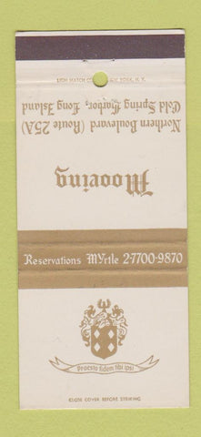 Matchbook Cover - Mooeing Cold Spring Harbor LI NY restaurant 30 Strike