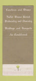 Matchbook Cover - Mooeing Cold Spring Harbor LI NY restaurant 30 Strike