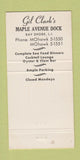Matchbook Cover - Gil Clark's Restaurant Bay Shore LI NY 30 Strike