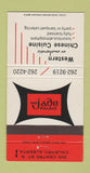 Matchbook Cover - Jade Palace Western Chinese Calgary AB 30 Strike