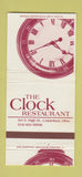 Matchbook Cover - Clock Restaurant Columbus OH 30 Strike