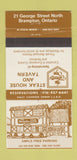 Matchbook Cover - Twenty One Steak House Brampton ON WEAR 30 Strike