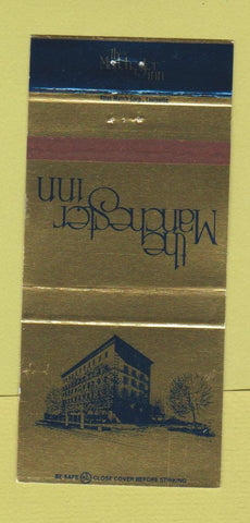 Matchbook Cover - Manchester Inn Middletown OH 30 Strike
