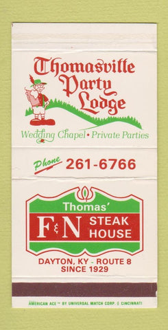 Matchbox - Thomas' Steak House Dayton KY