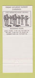 Matchbook Cover - Moreno's Restaurant Orange CA 30 Strike