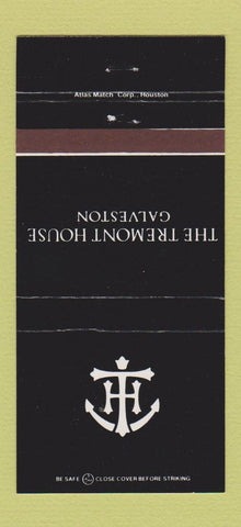 Matchbook Cover - Tremont House Galveston TX 30 Strike