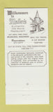 Matchbook Cover - Mader's Milwaukee WI 30 Strike
