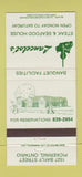 Matchbook Cover - Lancelot's Steak Seafood Pickering ON 30 Strike