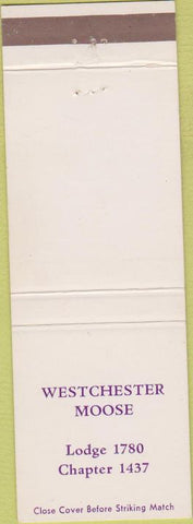 Matchbook Cover - Matchbook Cover Moose Lodge Westchester El Segundo CA
