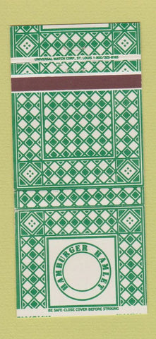 Matchbook Cover - Hamburger Hamlet Restaurants 30 Strike