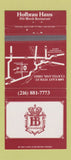 Matchbook Cover - Hofbrau Haus Cleveland OH 30 Strike