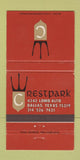 Matchbook Cover - Crestpark Dallas TX 30 Strike