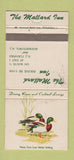Matchbook Cover - The Mallard Inn Moorestown NJ WEAR 30 Strike