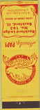 Matchbook Cover - Matchbook Cover Moose Lodge Rockford IL