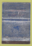 Matchbook Cover - DH Jones Bulldog Electric New York City WORN 40 Strike