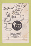 Matchbook Cover - Weather Snug Windows  WORN 40 Strike