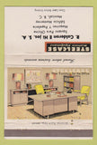 Matchbook Cover - Steelcase Office Furniture Calderon Mexicali Mexico 40 Strike
