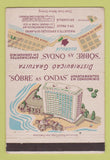 Matchbook Cover - Sobre as Ondas Hotel Brazil Sao Paulo? 40 Strike