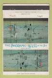 Matchbook Cover - Sherman Hotel Chicago IL Well of the Sea WEAR 40 Strike