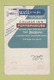 Matchbook Cover - Sherman Hotel Chicago IL Well of the Sea WEAR 40 Strike