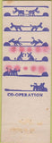 Matchbook Cover - Matchbook Cover Moose Lodge Freeport IL POOR