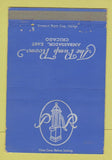 Matchbook Cover - Ambassador East Chicago IL Pump Room 40 Strike